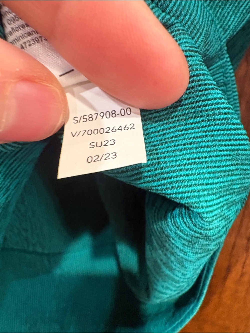 Athleta $99 NWT Echo Top Short Sleeve Button Up Teal Green XS P2P 19” L 21” - Picture 10 of 13